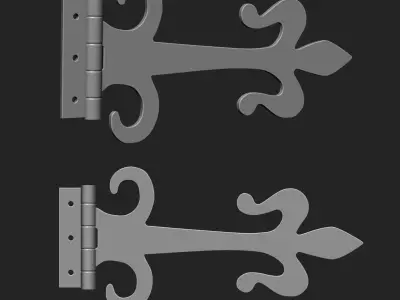 Door Latch IMM Brush Pack 21 in One 3D model