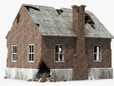  Zombie Chasing Survivor Woman 