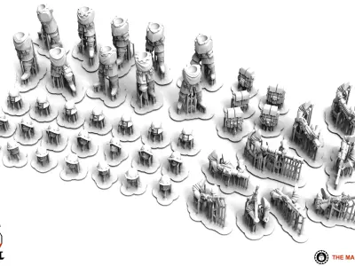 Feudal Guard - Militia 3D print model