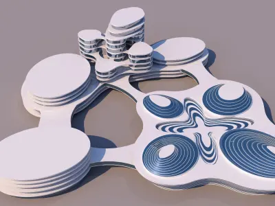 0119 - Modern Building 3D model