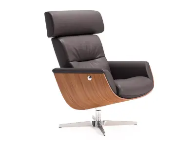 Evolution Relax Chair and Ottoman 3D model