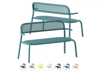 Fatboy toni bankski bench 3D model