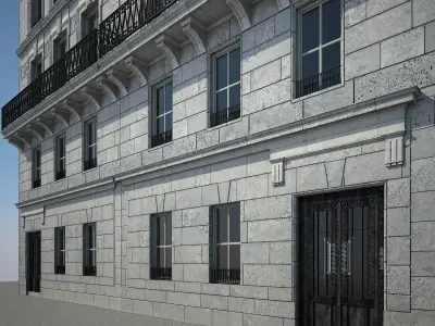 Old Building III 3D model