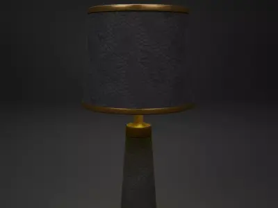 Modern Table Lamp high quality  PBR Low-poly 3D model
