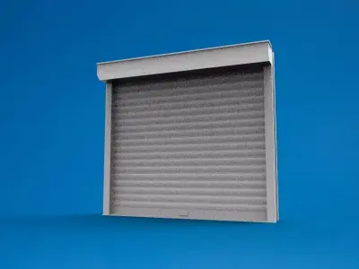 Roll Up Door Industrial 3D print model