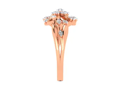  Women Ring Render 3dm STL MTL SLC JCD OBJ FBX Details 3D print model 54
