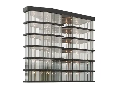 Office house building 10 3D model