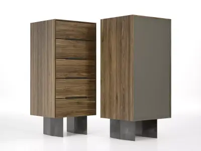 Wai Highboy Highboard 3D model