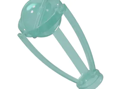 Transparent Exquisite Trophy 3D model