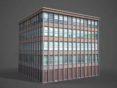 3D Building Bundle 3D model
