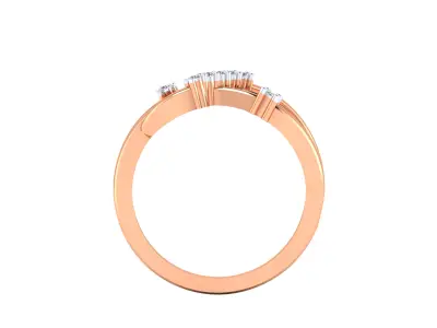 Women Ring  Render 3dm STL OBJ FBX MTLDetails 3D print model 2