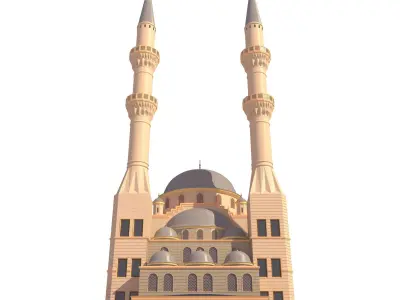 MOSQUE - HI RES 3D model