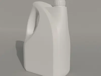 Motor Oil Bottle Mockup 3D model by sam-etver-3d