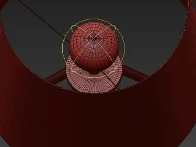 Eva Indirect light table lamp 3D model