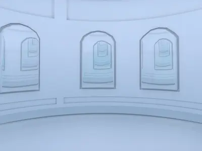 Sci Fi Room 3D model