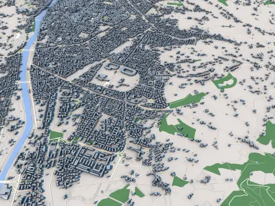 Florence City Italy 3D model