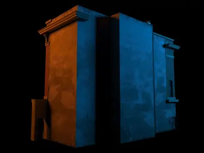 Ghostbusters home 3D model