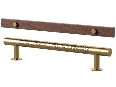 Furniture handle set by Meraki 3D model