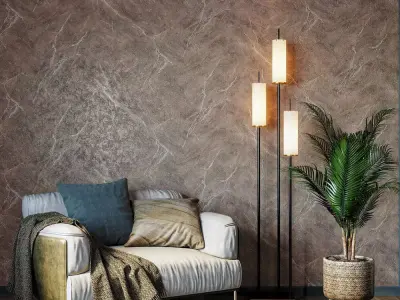 Smoky Umber Marble Wallpaper  Texture