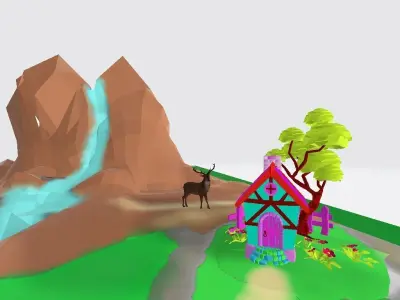 Village  3D model