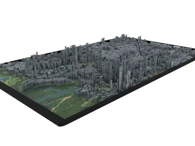 City of Singapore 3D model