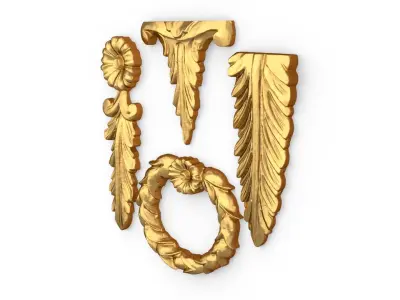 Classic decor ornament 59 3D print model