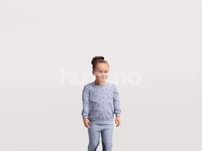 Humano 18-Collection 2504 - WALKING -18 x 3D models  3D model