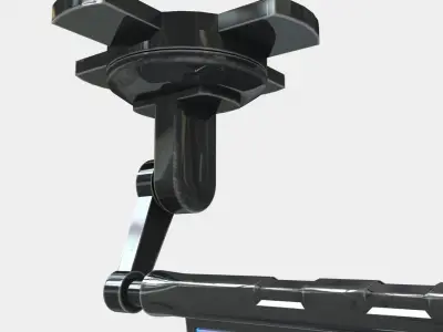 SCI FI MONITOR GAME READY LOW POLY  Low-poly 3D model