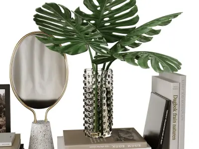 Decorative set 3D model