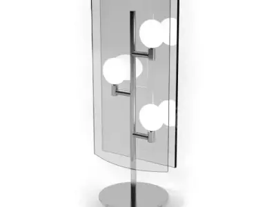 Modern Light Fixture 3D model purchase
