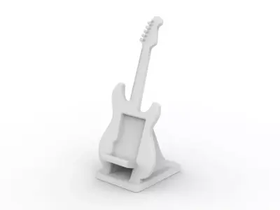 Guitar Stand 3D Printable 3D print model