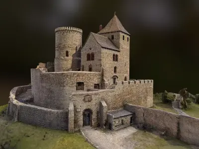Bedzin Castle 3D model