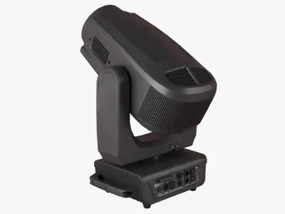 Moving Light Low-poly 3D model