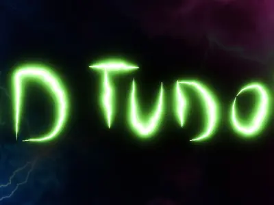 3D Tudor Lightning Geometry Node 3D model