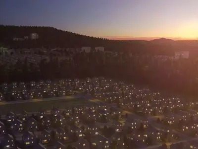 Freeway05 Suburbs 3D model