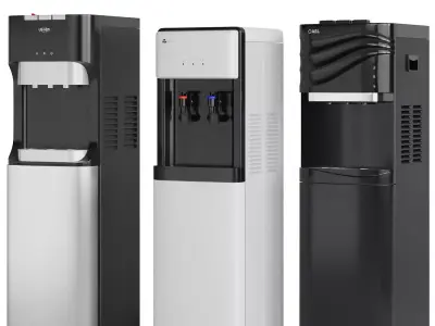 Set of purifiers 3D model