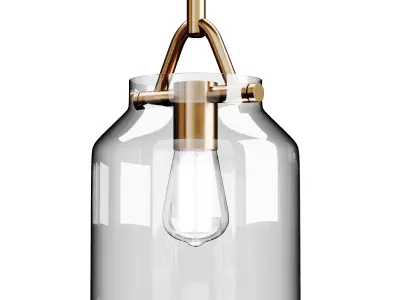 Henry Pendant Low-poly 3D model