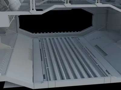 Sci-Fi Environment builder 3D model