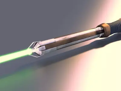 Lightsaber star wars light saber 3D model purchase