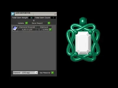 Pendant P180 3D Print Model 3D print model