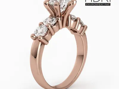 Realistic HDRI Environment Map For Jewelry 3D Rendering 3D model