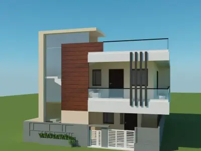 Exterior Elevation 3D model