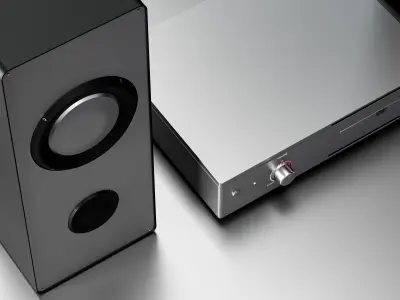 Audio device NF9 Metal Free 3D model