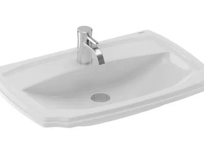  TOTO Guinevere Self-Rimming Lavatory 3D model