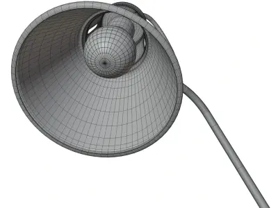 Metal table lamp HG2 3D model