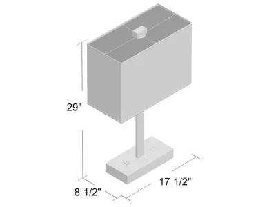 Wickliffe Table Lamp Free 3D model