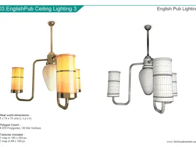 Antique Lights Collection Andy Thorton 3D model