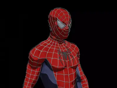 Raimi Spider-Man cartoon 3D model