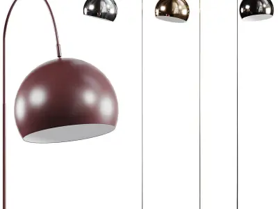 La Redoute Curve Arch Floor Lamp 3D model