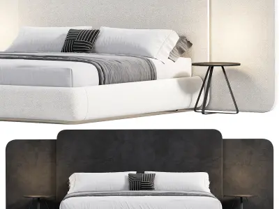 Roma bed 3D model